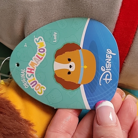 🆕️ Squishmallows Disney Lady & the Tramp 8" - Picture 3 of 14